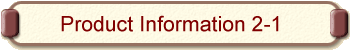 Product Information 2-1